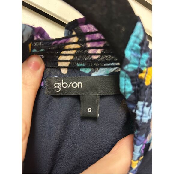 Gibson Nordstroms Multicolor Abstract Sleeveless Dress, Sz Small - Picture 6 of 10